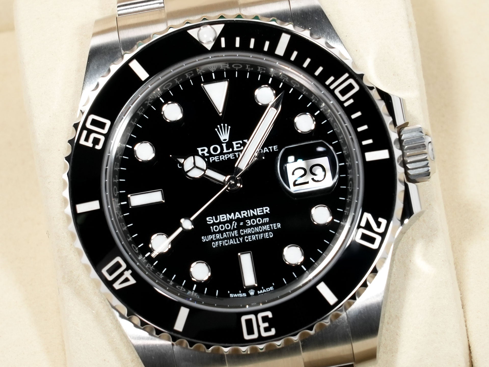 ロレックス サブマリーナー デイト Ref.126610LN ステンレススチール ブラック文字盤 中古 hsib7tie