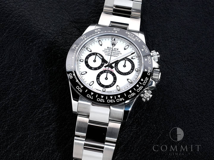 ロレックス デイトナ Ref.116500LN ステンレススチール ホワイト文字盤 極美品 2knpy5e8
