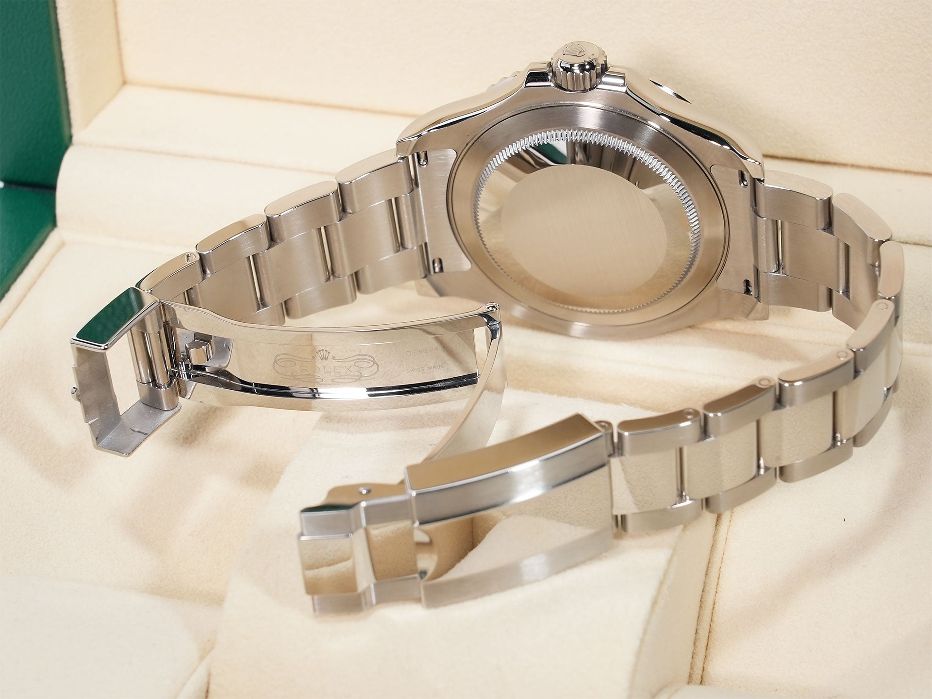 ロレックス ヨットマスター40 Ref.126622 ステンレススチール/プラチナ ブライトブルー文字盤 極美品 xrvupc3t