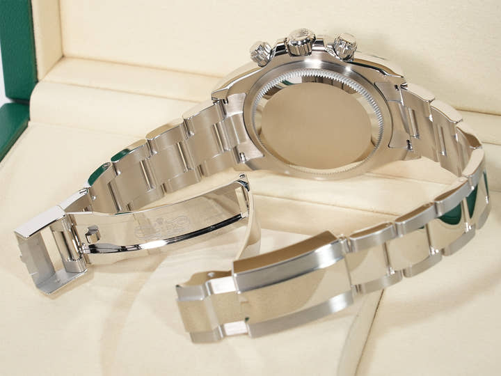 Rolex Daytona Ref. 126500LN Stainless Steel White Dial Unused qr62ut66