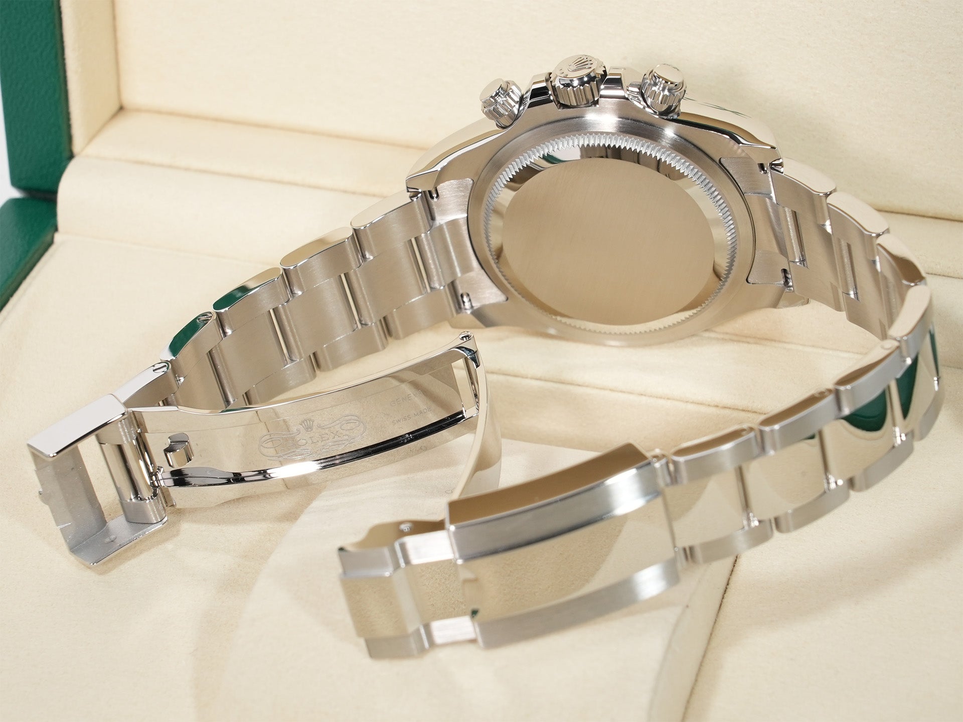 Rolex Daytona Ref. 126500LN Stainless Steel White Dial Unused qr62ut66