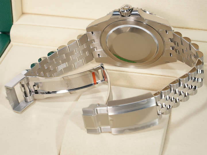 ロレックス GMTマスターII Ref.126710GRNR ステンレススチール ブラック文字盤 ジュビリーブレスレット 未使用 k5edujsg