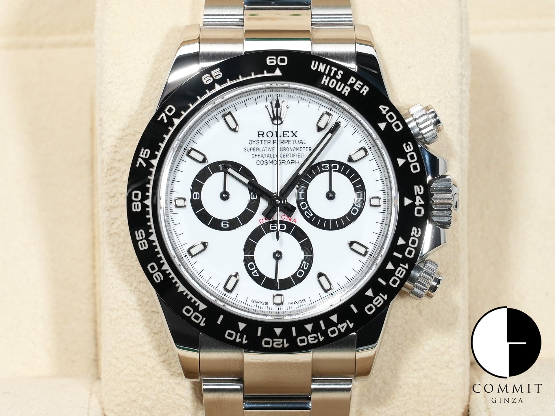ロレックス デイトナ Ref.116500LN ステンレススチール ホワイト文字盤 美品 w2vi5zaz