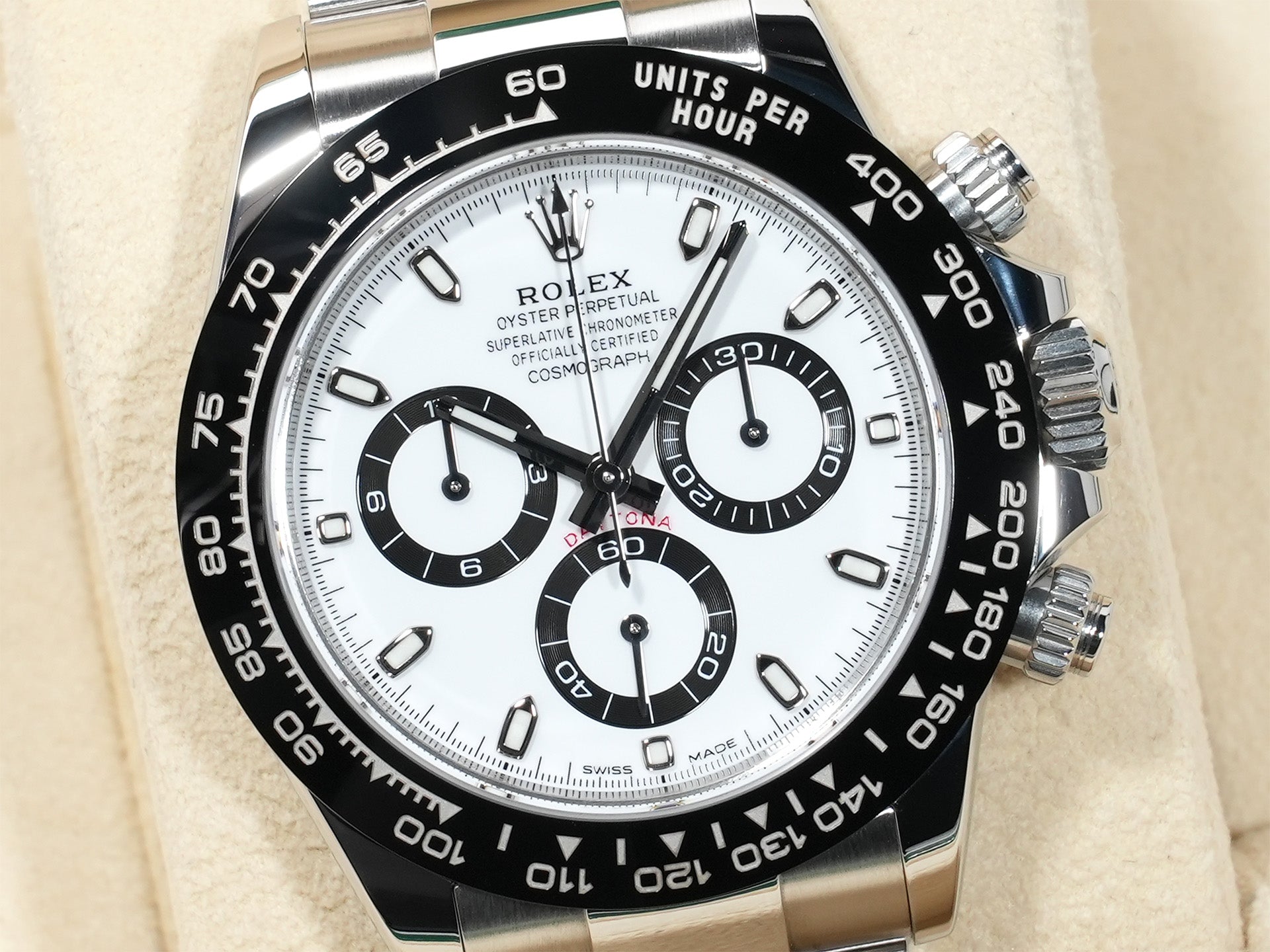 ロレックス デイトナ Ref.116500LN ステンレススチール ホワイト文字盤 美品 w2vi5zaz