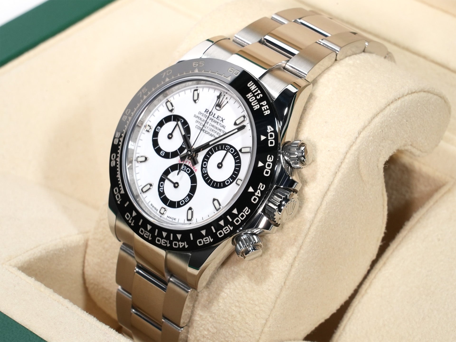 ロレックス デイトナ Ref.116500LN ステンレススチール ホワイト文字盤 美品 w2vi5zaz