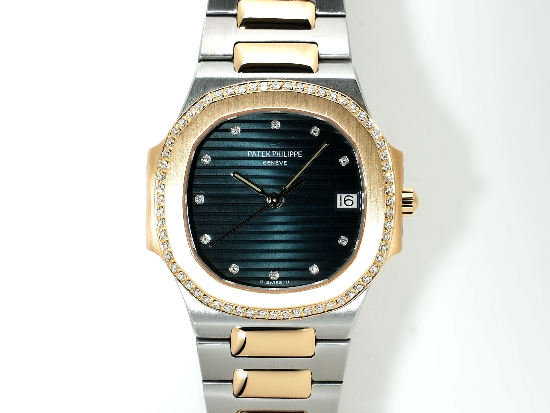 パテックフィリップ ノーチラス クォーツ Ref.3900/2JA ステンレススチール ブルー文字盤 美品 dfkm5a5z