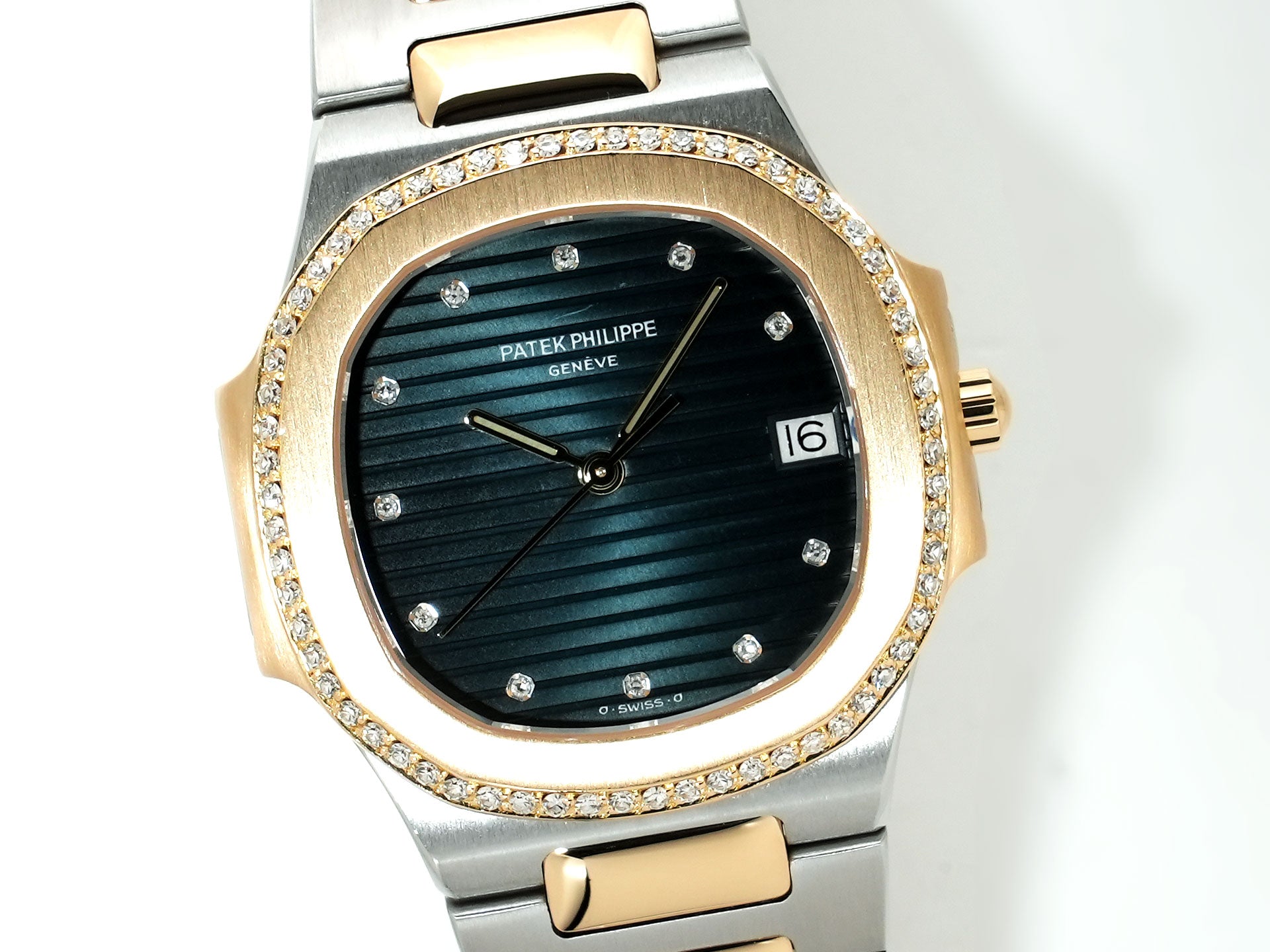 パテックフィリップ ノーチラス クォーツ Ref.3900/2JA ステンレススチール ブルー文字盤 美品 dfkm5a5z