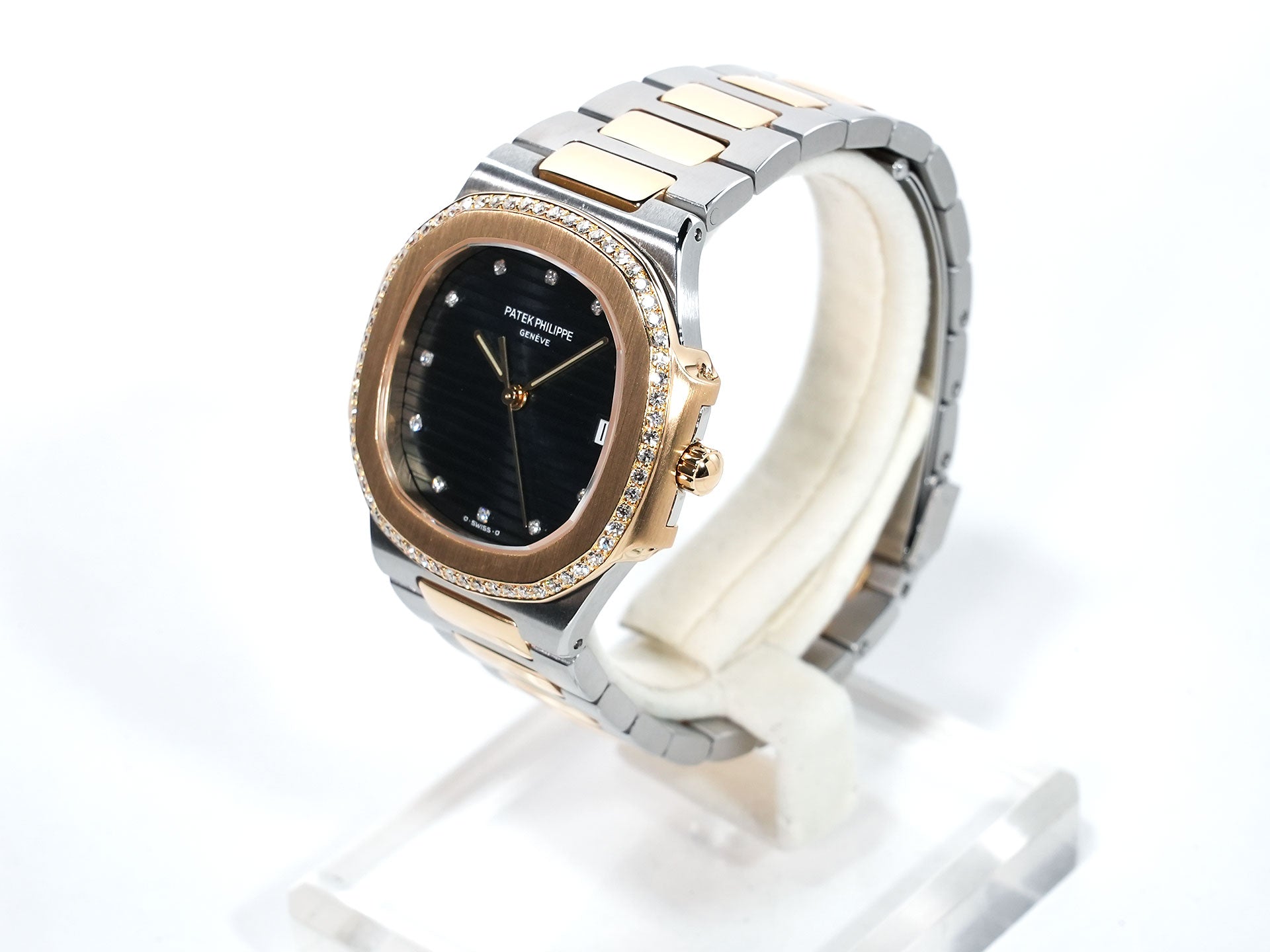 パテックフィリップ ノーチラス クォーツ Ref.3900/2JA ステンレススチール ブルー文字盤 美品 dfkm5a5z
