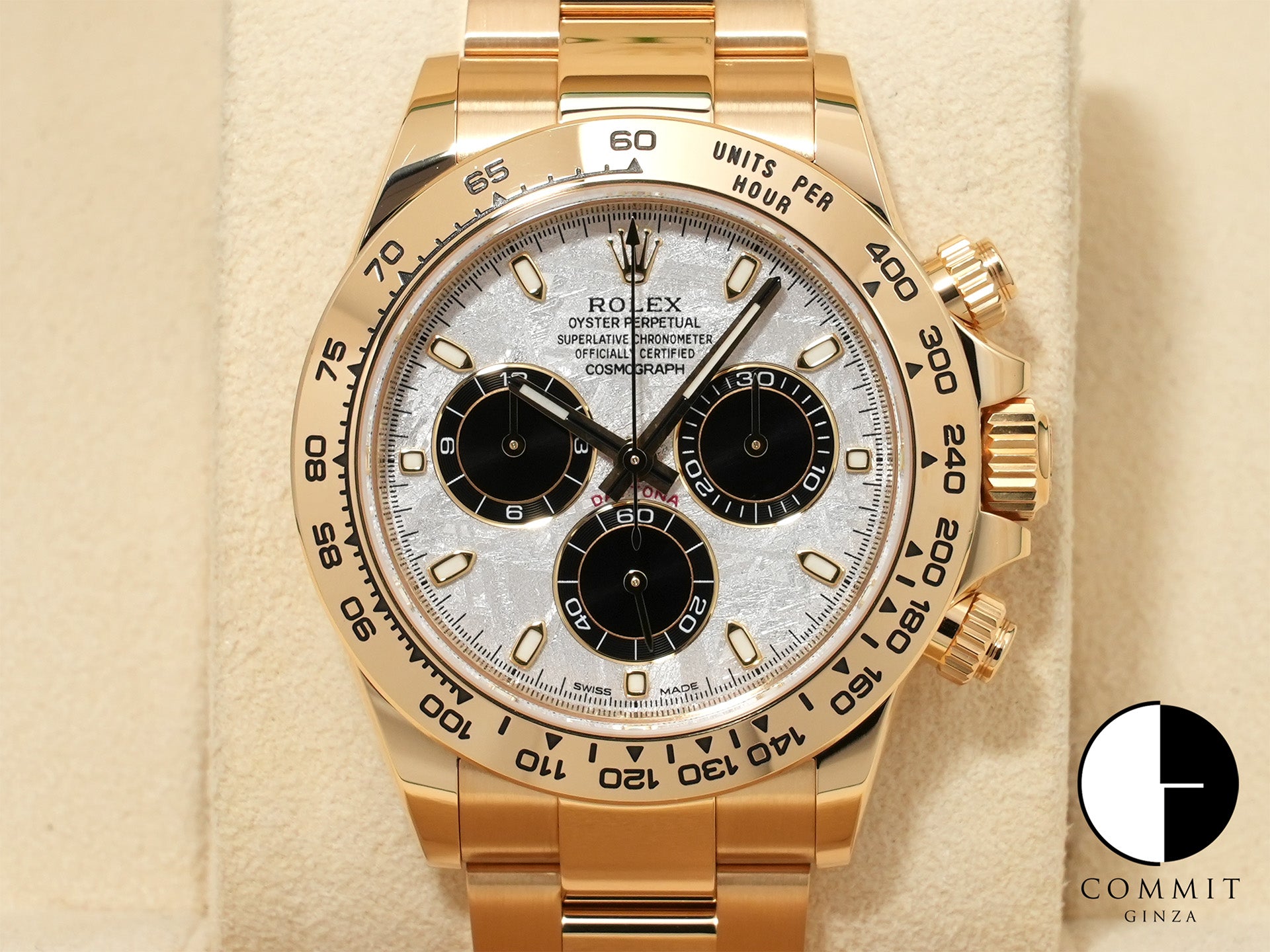 ロレックス デイトナ Ref.116508 イエローゴールド メテオライト文字盤 美中古 apogbqwj