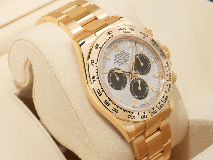 ロレックス デイトナ Ref.116508 イエローゴールド メテオライト文字盤 美中古 apogbqwj