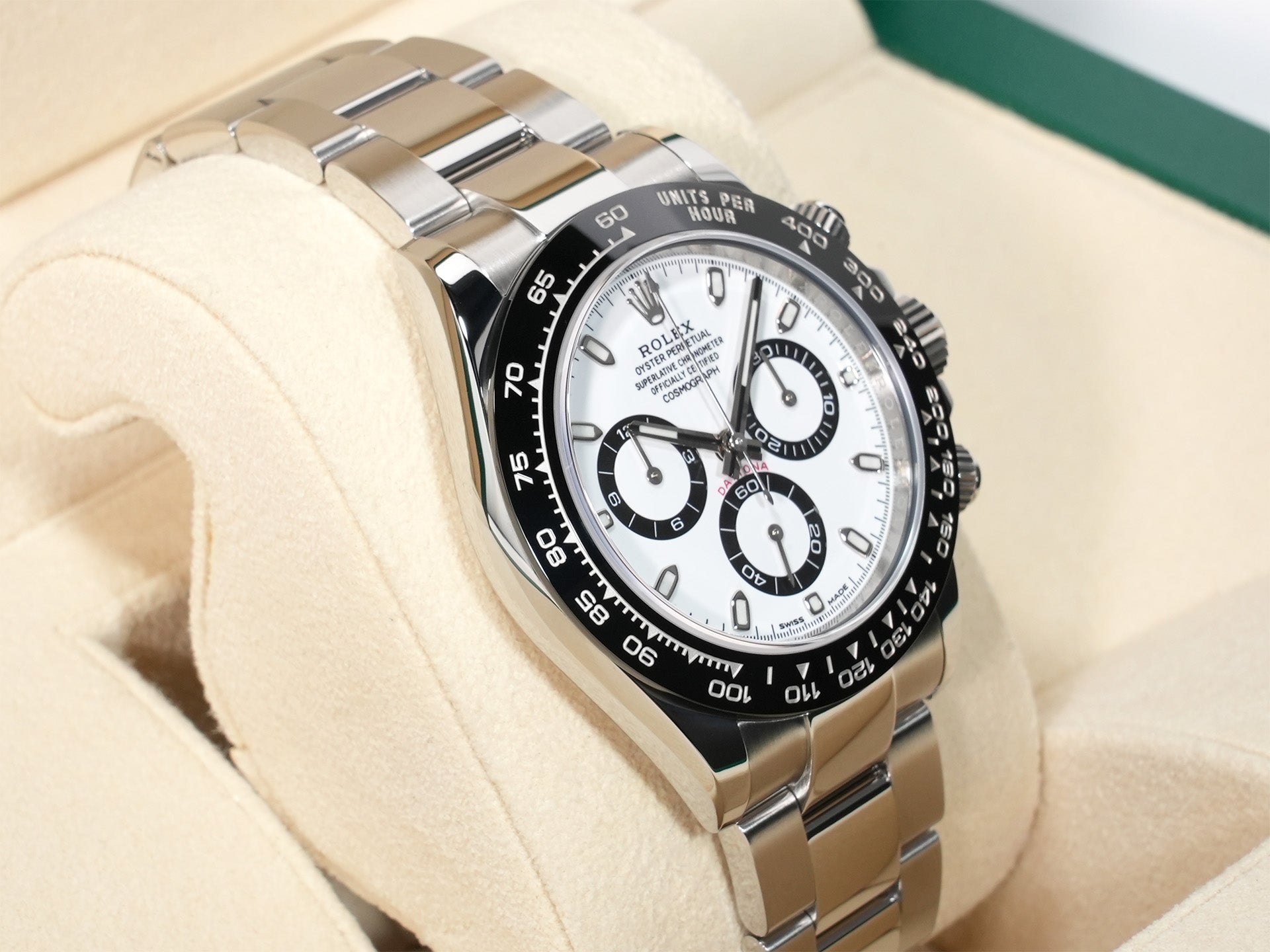 ロレックス デイトナ Ref.116500LN ステンレススチール ホワイト文字盤 美中古 qduebjsg
