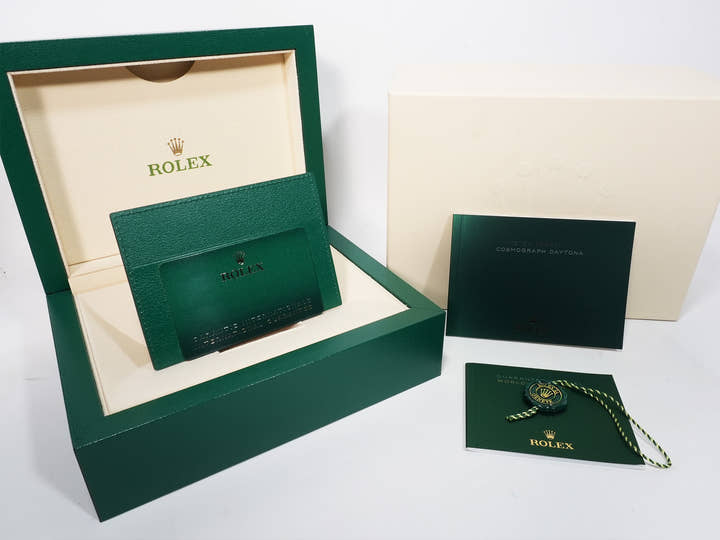 ROLEX Daytona Ref. 116518LN Yellow Gold Black x Champagne Dial Used 9x98r6wz