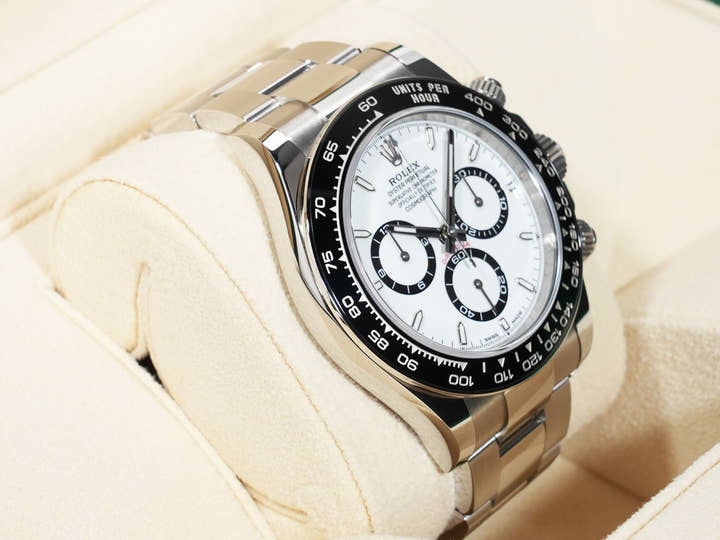 ロレックス デイトナ Ref.126500LN ステンレススチール ホワイト文字盤 美品 txydqjkg