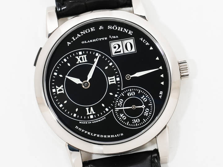 A.ランゲ＆ゾーネ ランゲ1 Ref.101.029 ホワイトゴールド ブラック文字盤 中古 gka7at4c