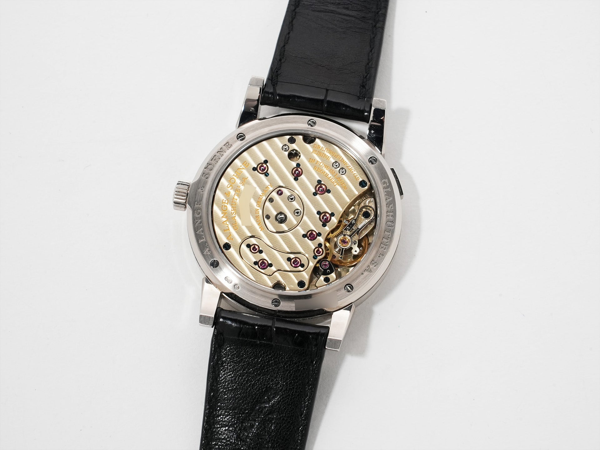 A.ランゲ＆ゾーネ ランゲ1 Ref.101.029 ホワイトゴールド ブラック文字盤 中古 gka7at4c