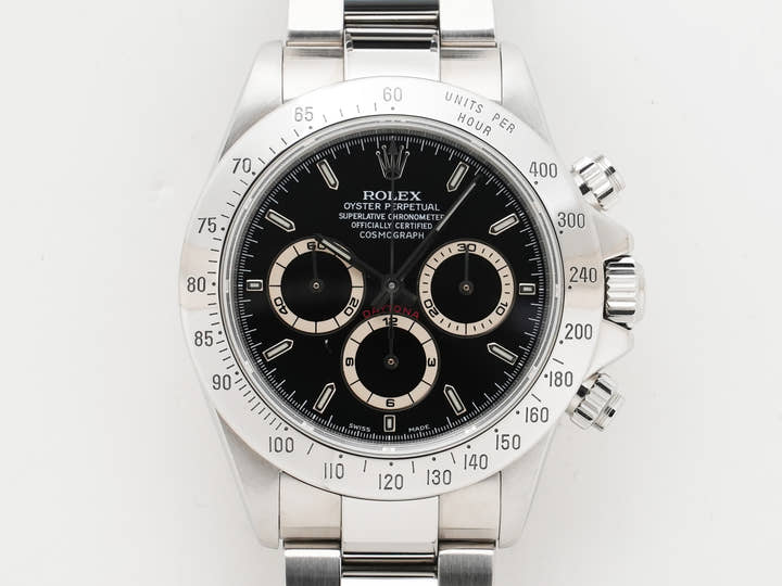 ロレックス デイトナ エルプリメロ Ref.16520 ステンレススチール ブラック文字盤 中古 m2b89vy3