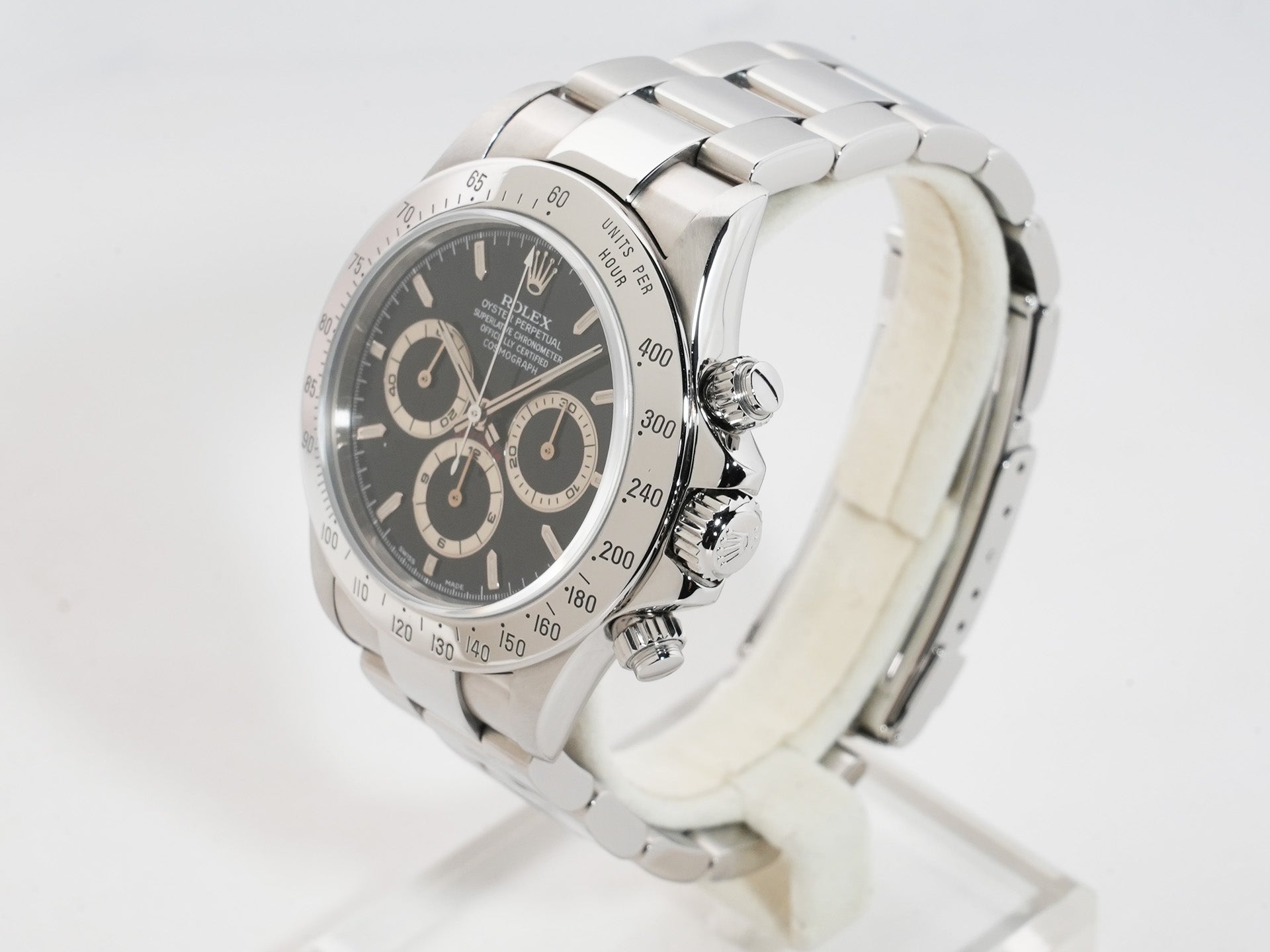 ロレックス デイトナ エルプリメロ Ref.16520 ステンレススチール ブラック文字盤 中古 m2b89vy3