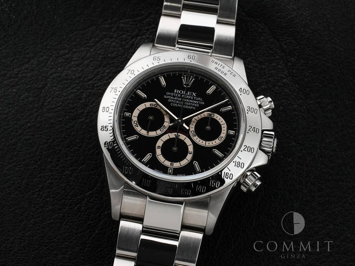 ロレックス デイトナ エルプリメロ Ref.16520 ステンレススチール ブラック文字盤 中古 m2b89vy3