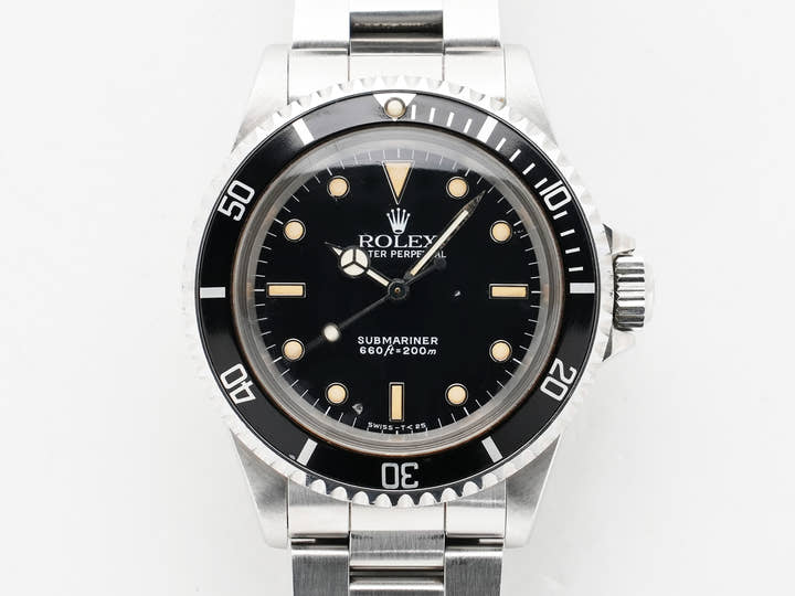 Rolex Submariner Ref. 5513 Stainless Steel Black Dial Used dep3f2qy
