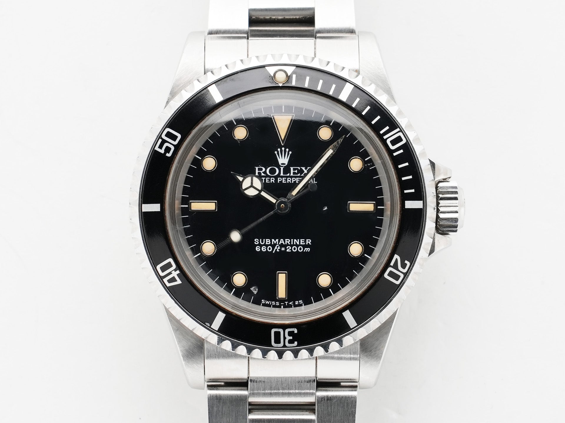 Rolex Submariner Ref. 5513 Stainless Steel Black Dial Used dep3f2qy