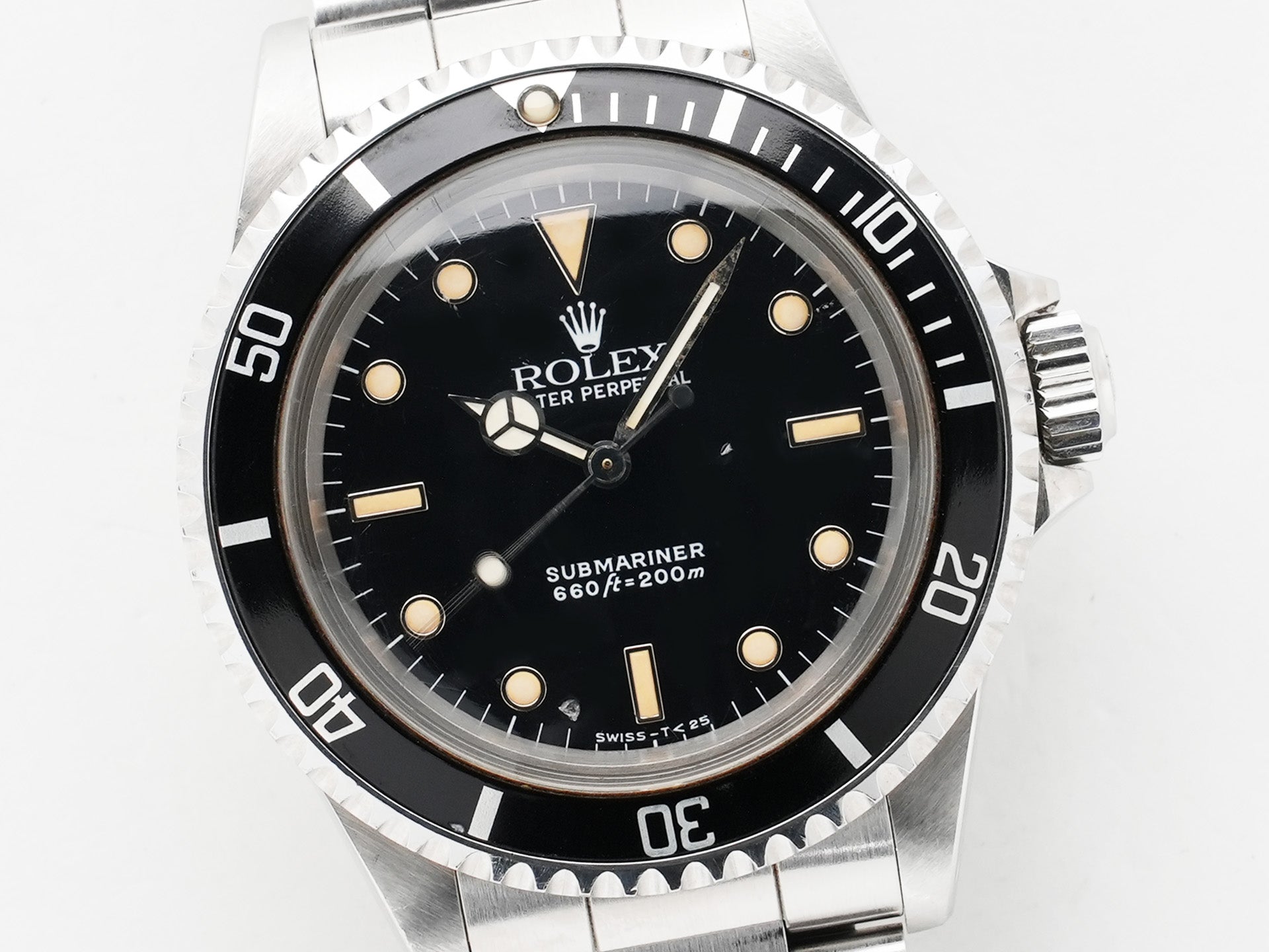 Rolex Submariner Ref. 5513 Stainless Steel Black Dial Used dep3f2qy