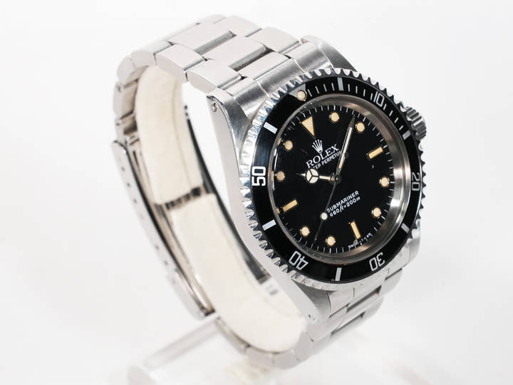 Rolex Submariner Ref. 5513 Stainless Steel Black Dial Used dep3f2qy