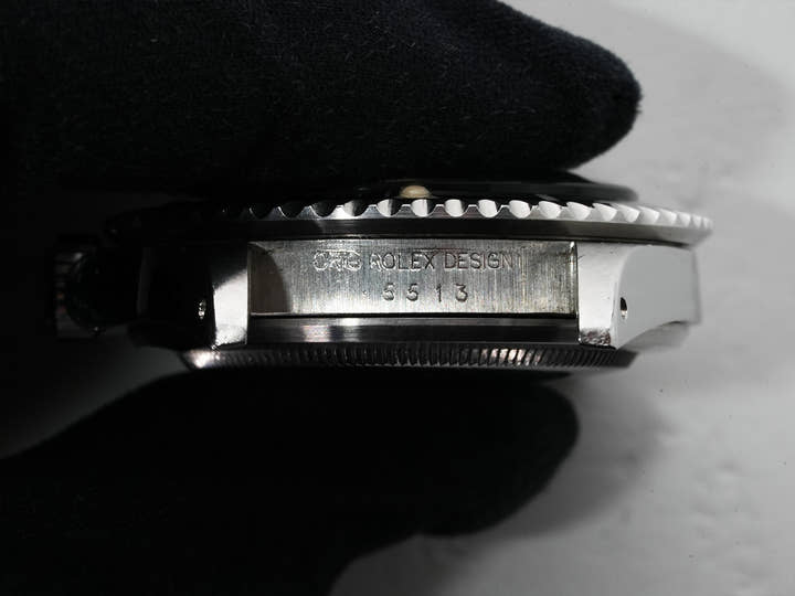 Rolex Submariner Ref. 5513 Stainless Steel Black Dial Used dep3f2qy