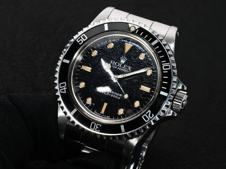 Rolex Submariner Ref. 5513 Stainless Steel Black Dial Used dep3f2qy