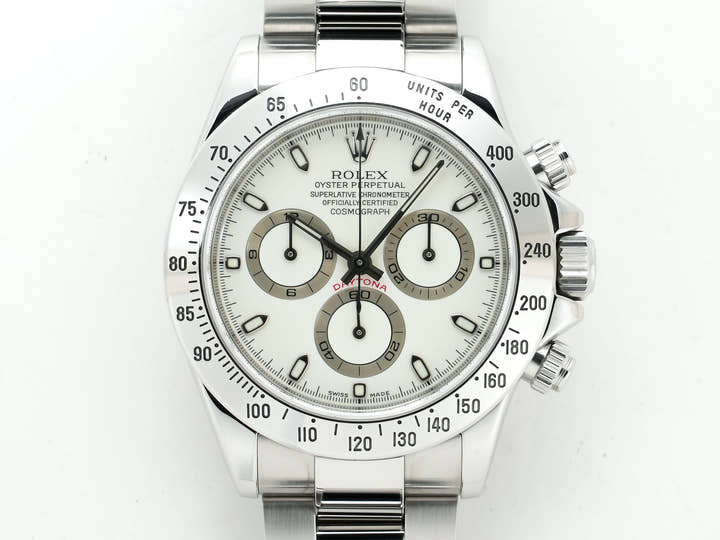 ロレックス デイトナ Ref.116520 ステンレススチール アイボリー文字盤 中古 oqi3usng