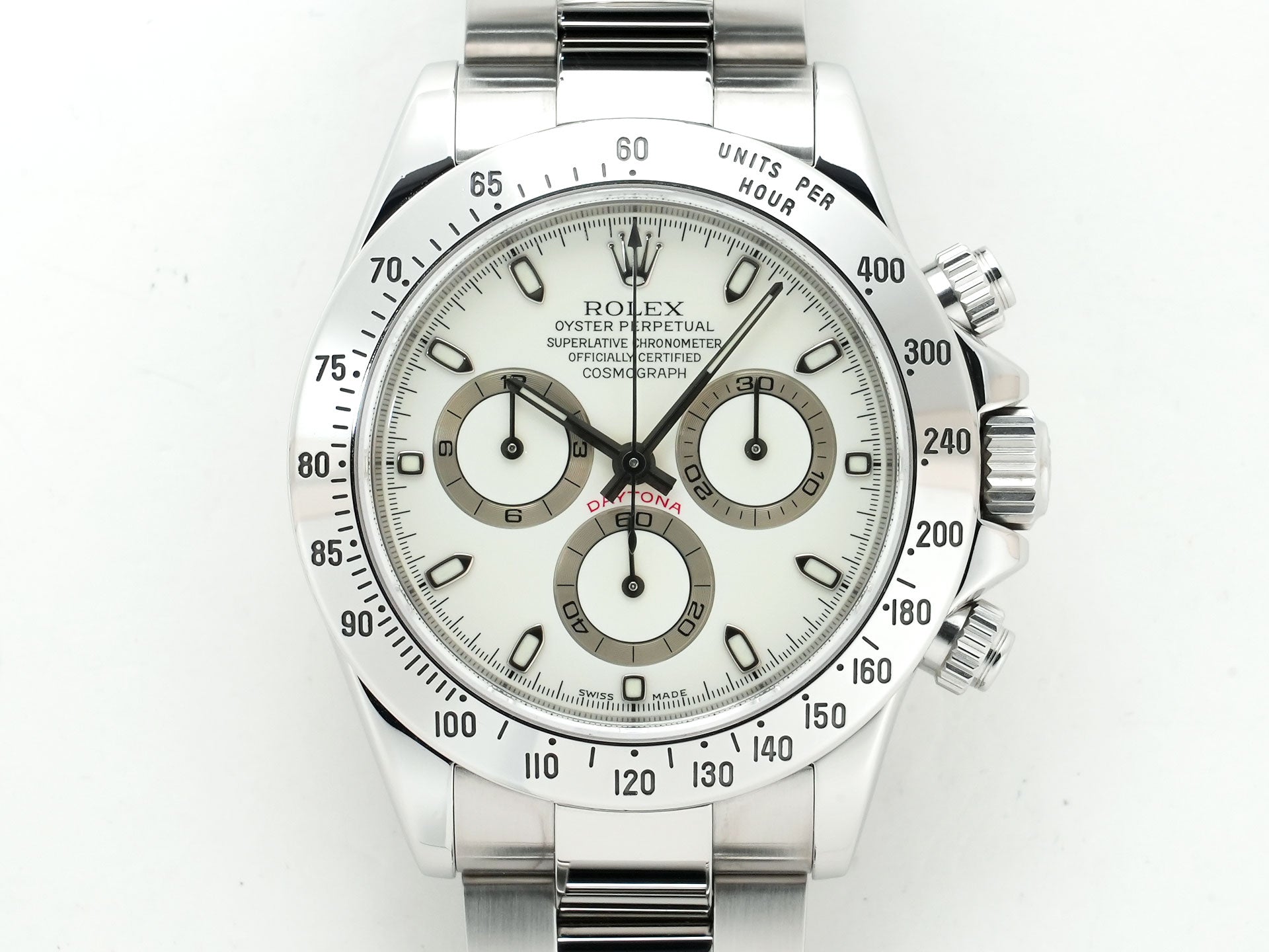 ロレックス デイトナ Ref.116520 ステンレススチール アイボリー文字盤 中古 oqi3usng