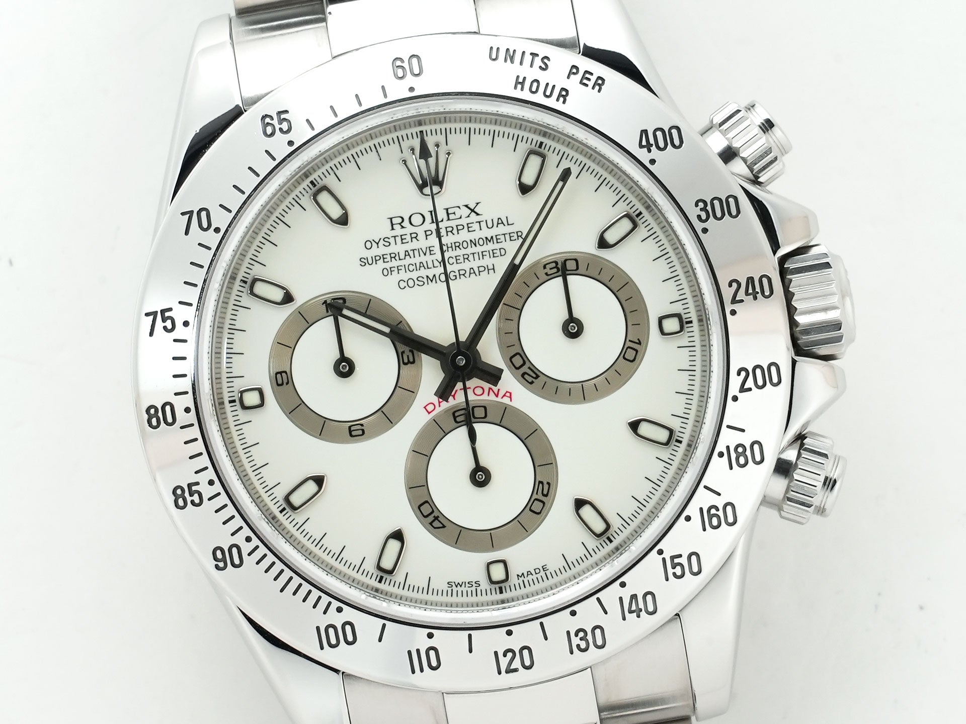 ロレックス デイトナ Ref.116520 ステンレススチール アイボリー文字盤 中古 oqi3usng