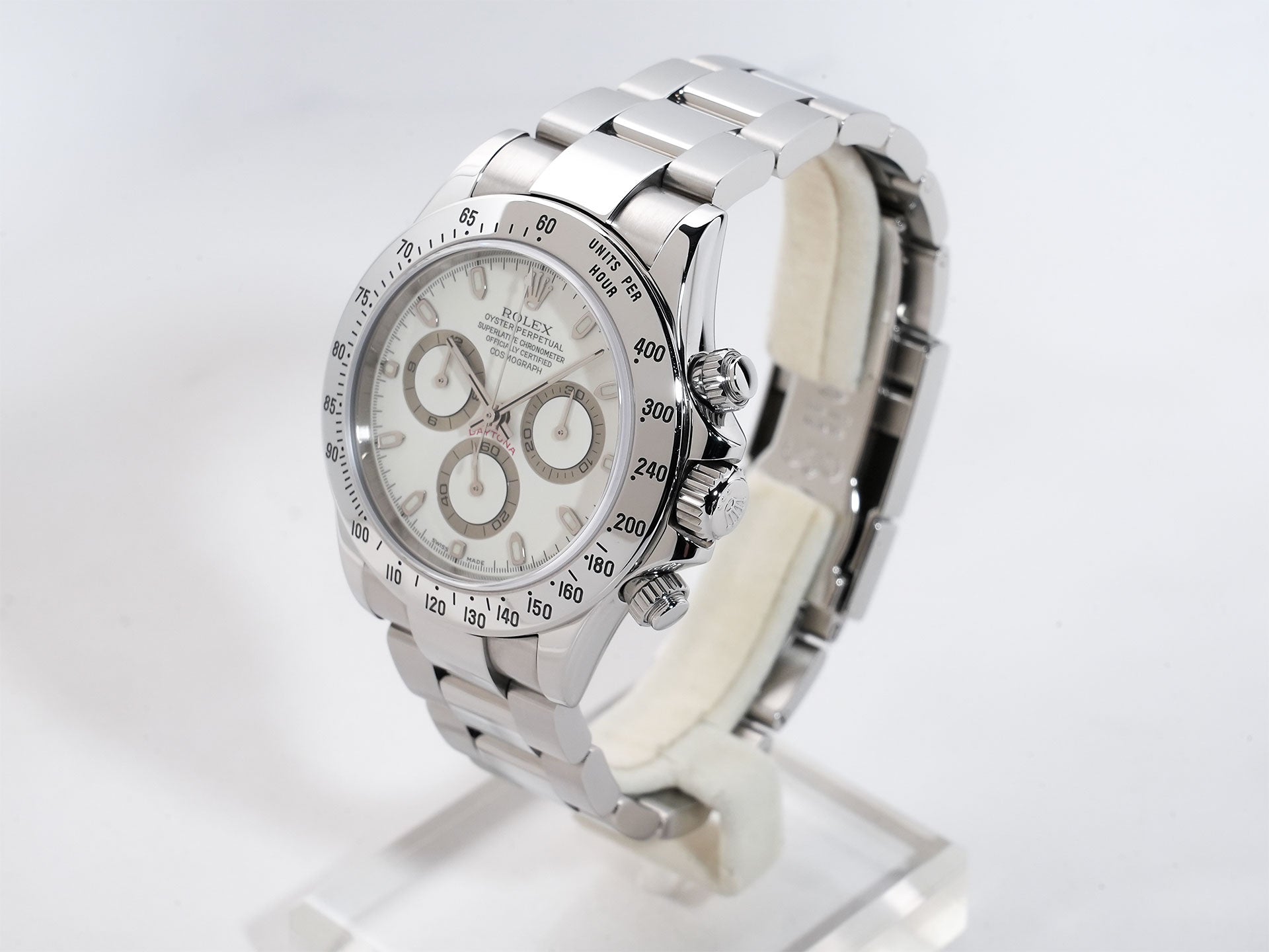 ロレックス デイトナ Ref.116520 ステンレススチール アイボリー文字盤 中古 oqi3usng