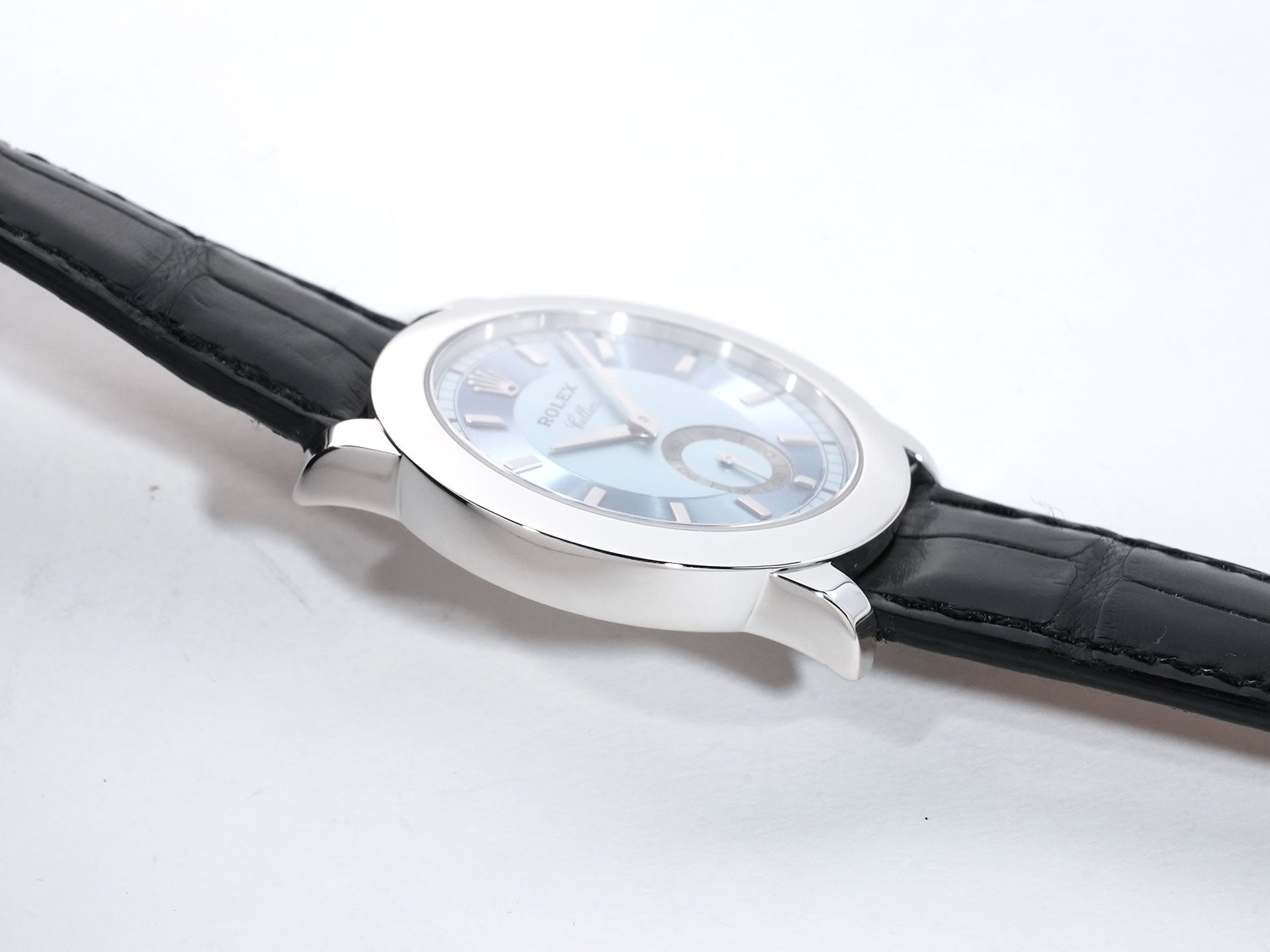 ロレックス チェリーニ チェリニウム Ref.5241/6 プラチナ アイスブルー文字盤 中古 5f2jd6b8