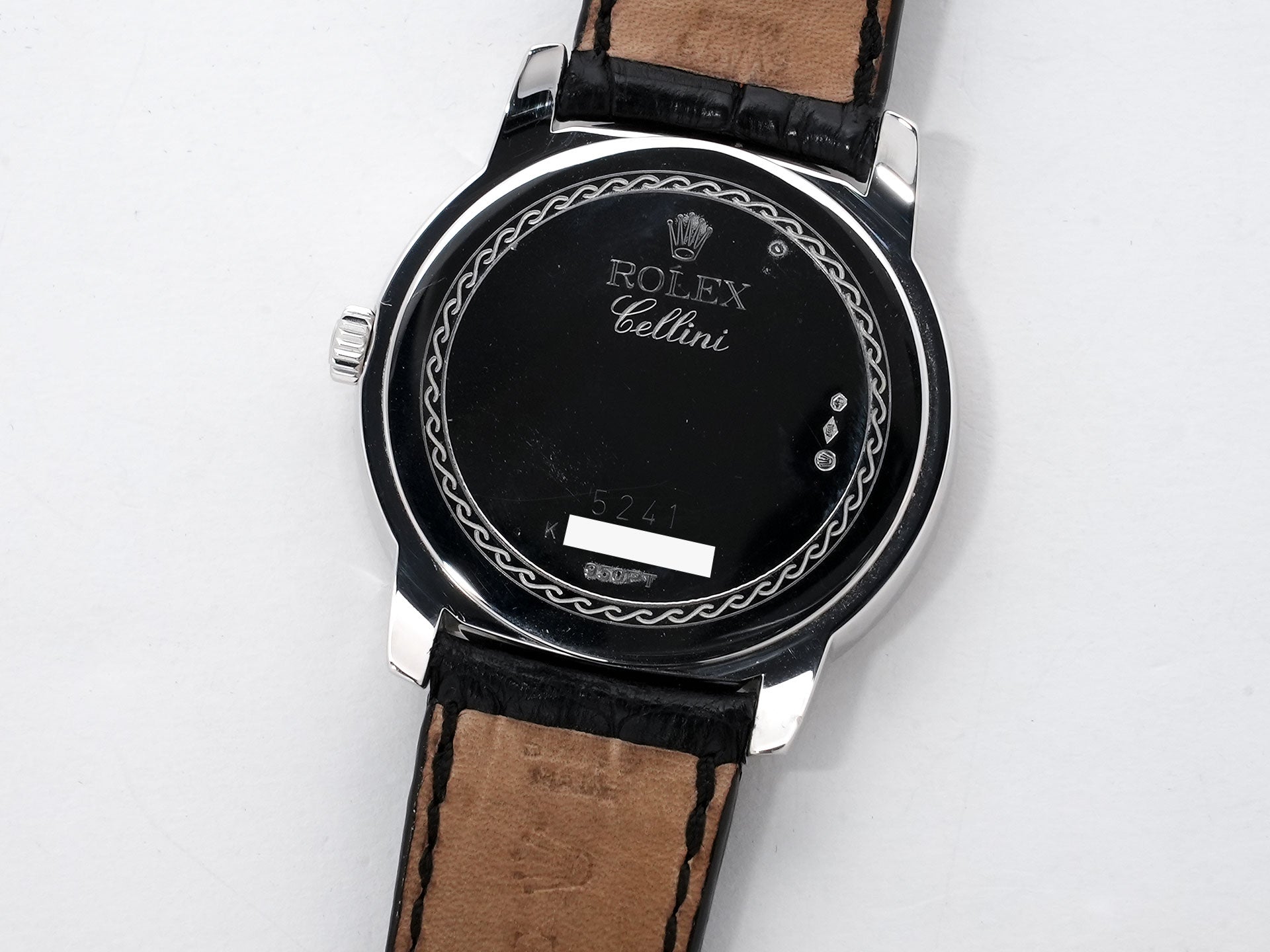 ロレックス チェリーニ チェリニウム Ref.5241/6 プラチナ アイスブルー文字盤 中古 5f2jd6b8