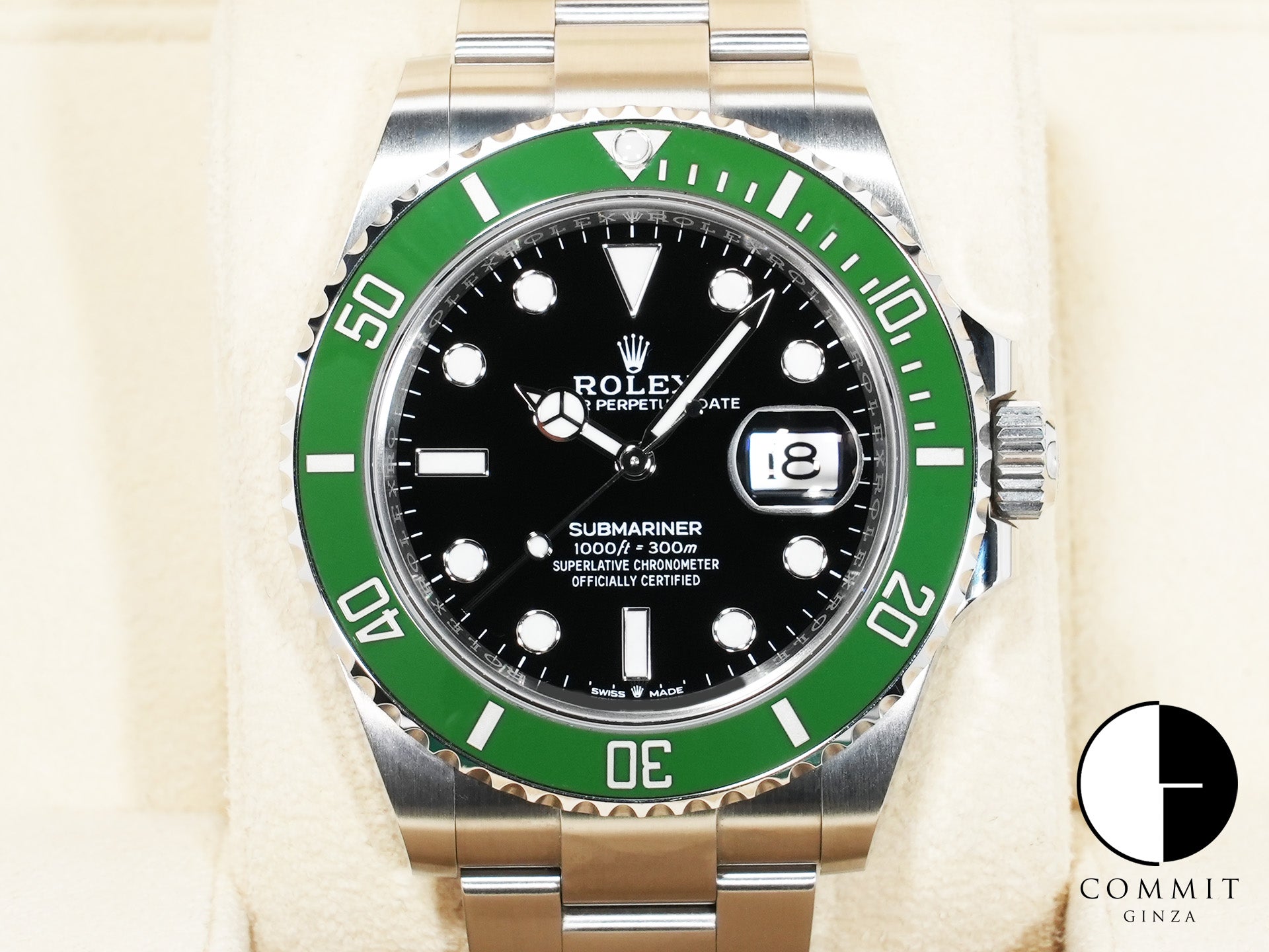 ロレックス サブマリーナー デイト Ref.126610LV ステンレススチール ブラック文字盤 中古 u4797xwo