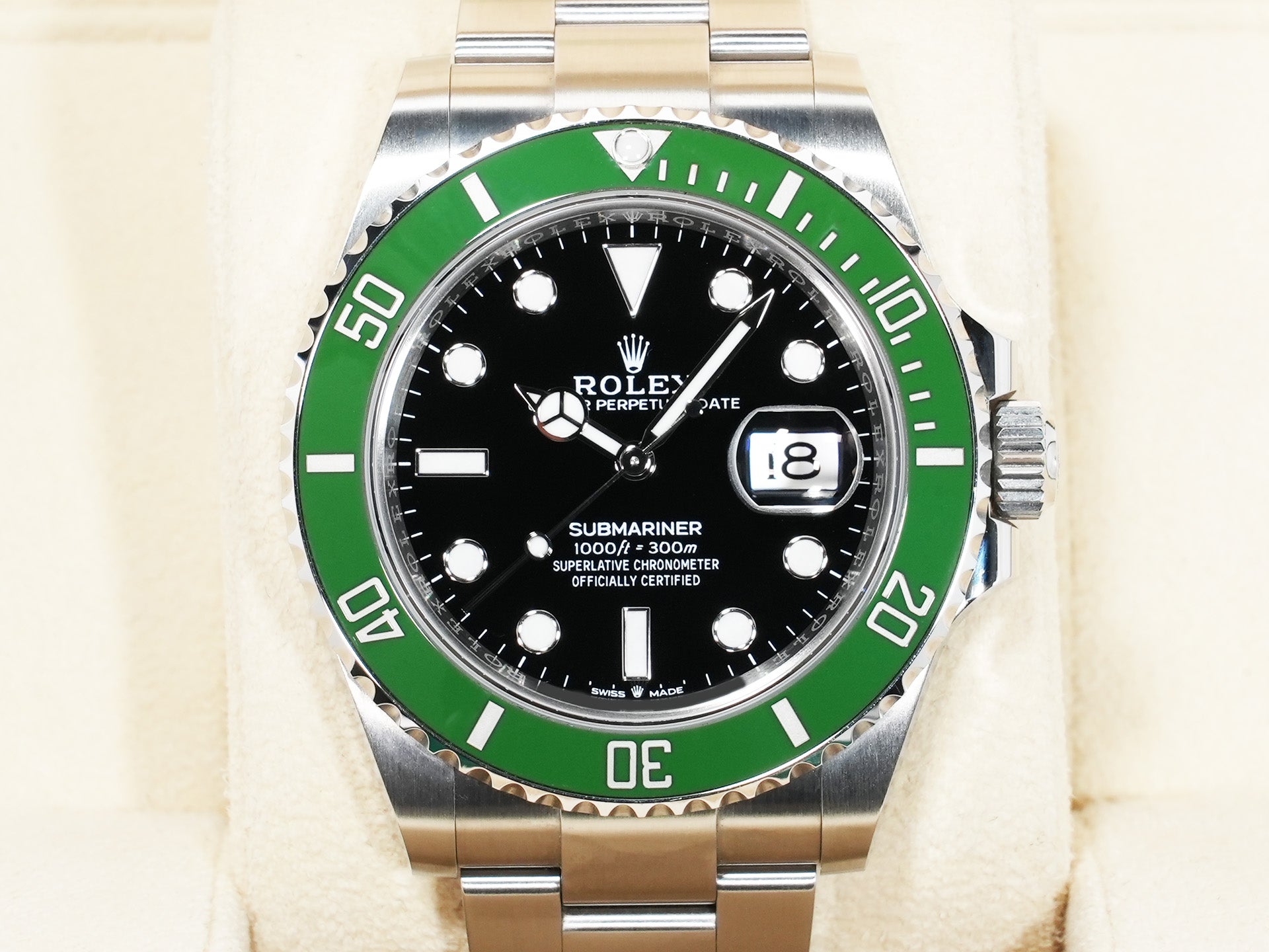 ロレックス サブマリーナー デイト Ref.126610LV ステンレススチール ブラック文字盤 中古 u4797xwo