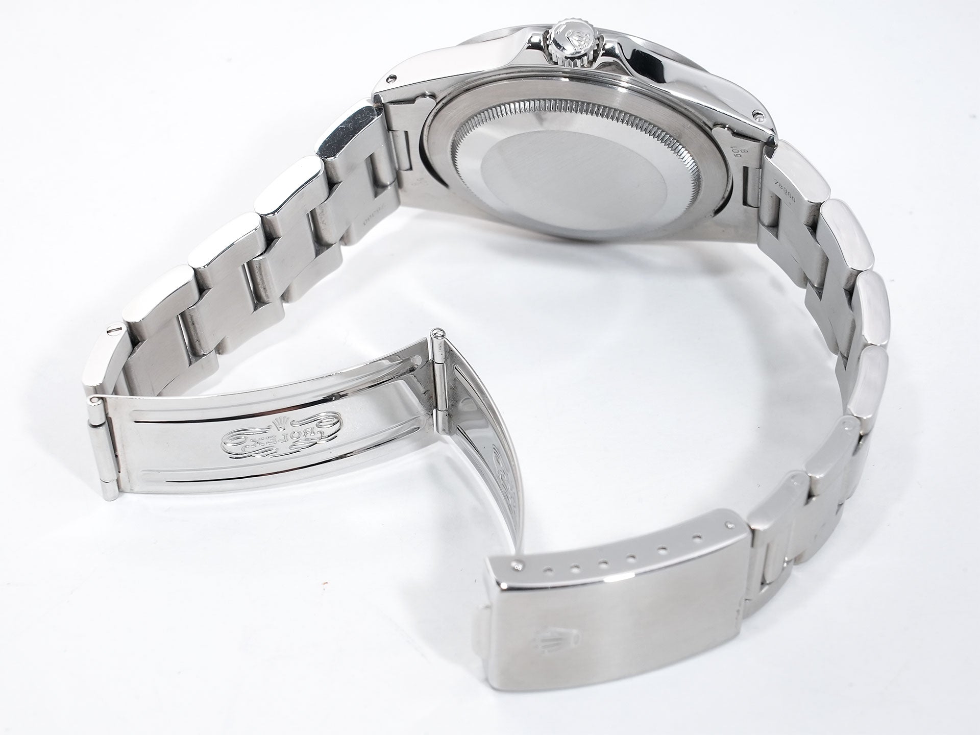 ロレックス エクスプローラーII Ref.16570 ステンレススチール ホワイト文字盤 オイスターブレスレット 中古 ai6wkgst