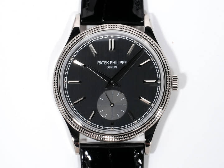 パテックフィリップ カラトラバ Ref.6119G-001 ホワイトゴールド グレー文字盤 美品 h2niygia