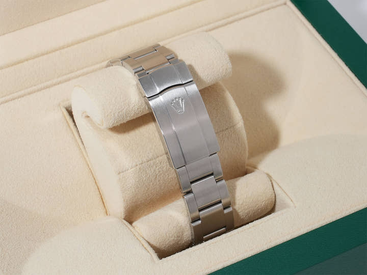 ロレックス エアキング Ref.116900 ステンレススチール ブラック文字盤 オイスターブレスレット 美中古 7dz3emo6