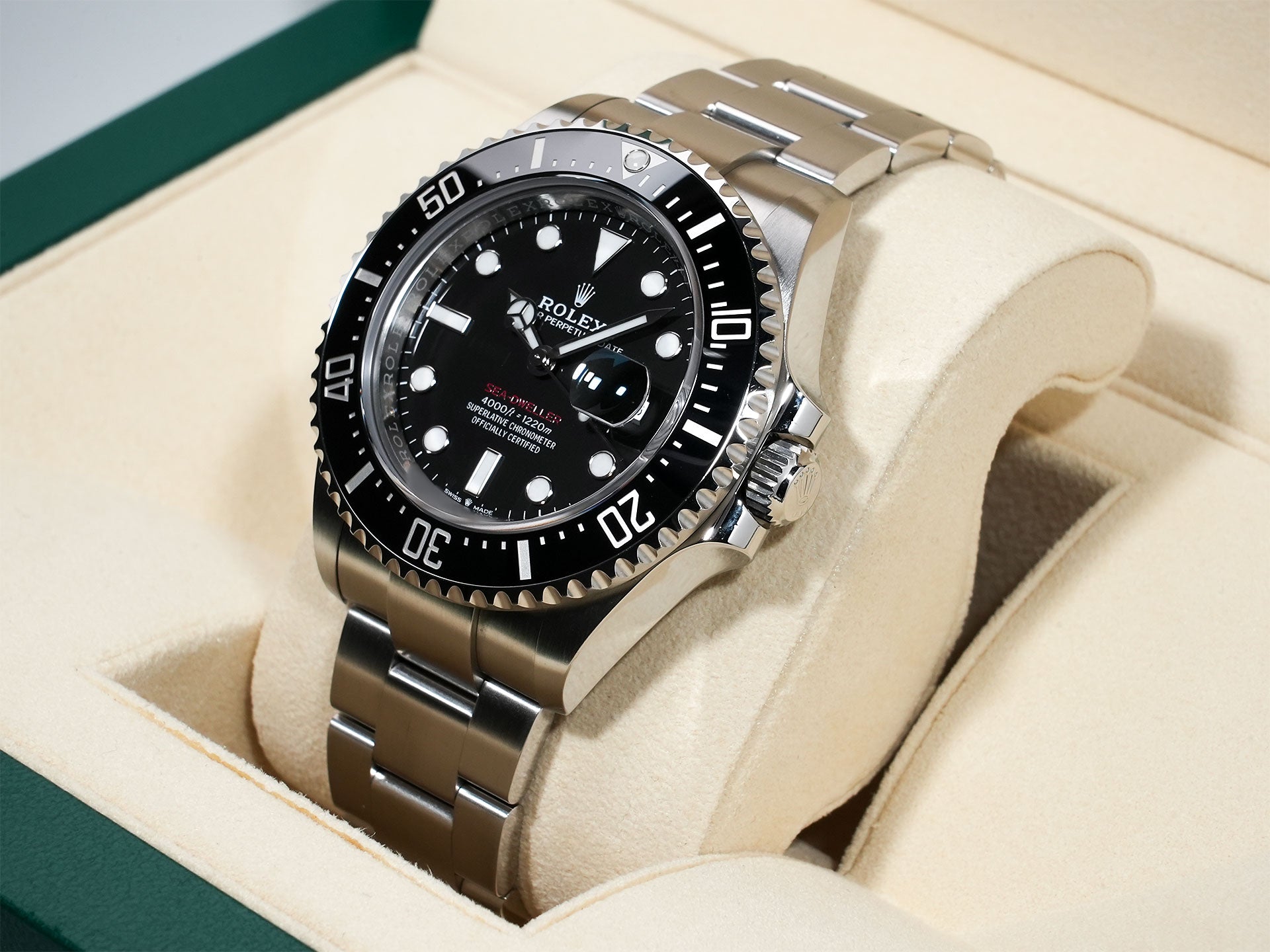 ロレックス シードゥエラー Ref.126600 ステンレススチール ブラック文字盤 美中古 n22mchcj