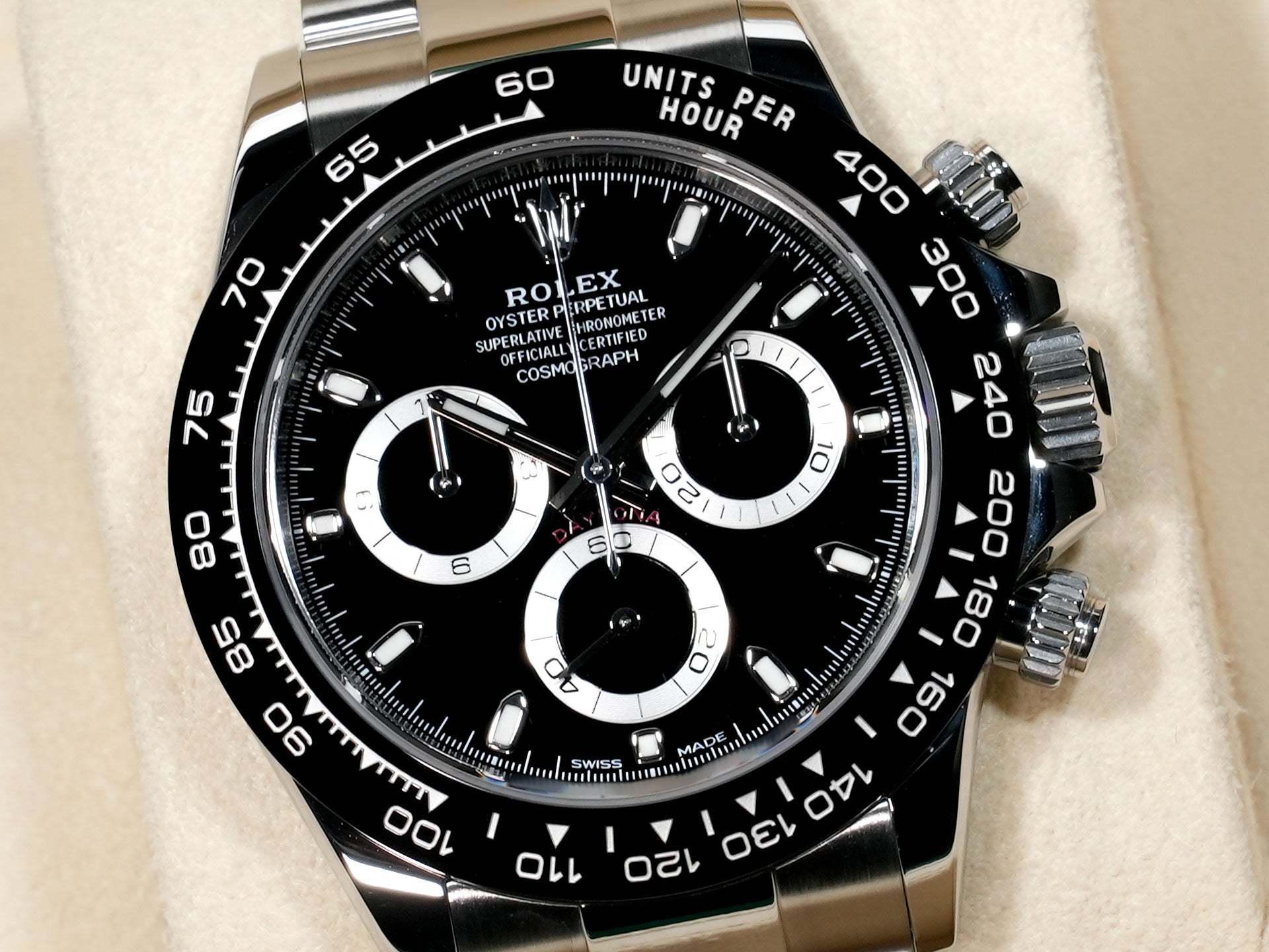 ロレックス デイトナ Ref.116500LN ステンレススチール ブラック文字盤 美中古 6a7rbgwy