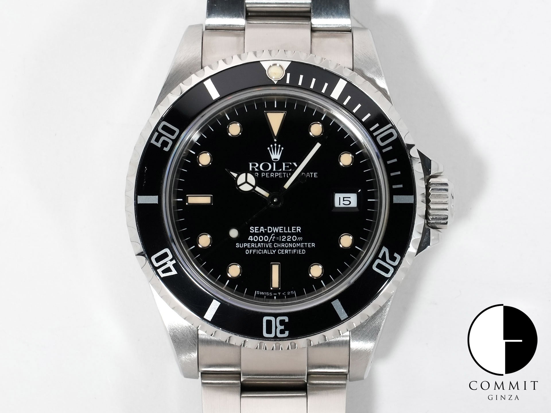 ロレックス シードゥエラー Ref.16600 ステンレススチール ブラック文字盤 中古 acph4r8y