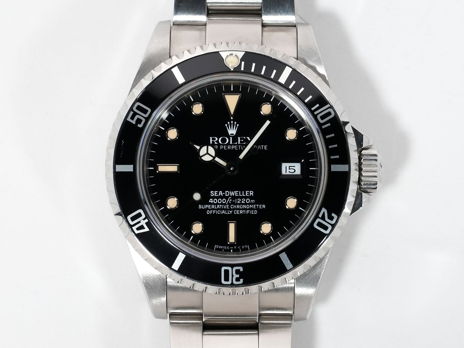 ロレックス シードゥエラー Ref.16600 ステンレススチール ブラック文字盤 中古 acph4r8y