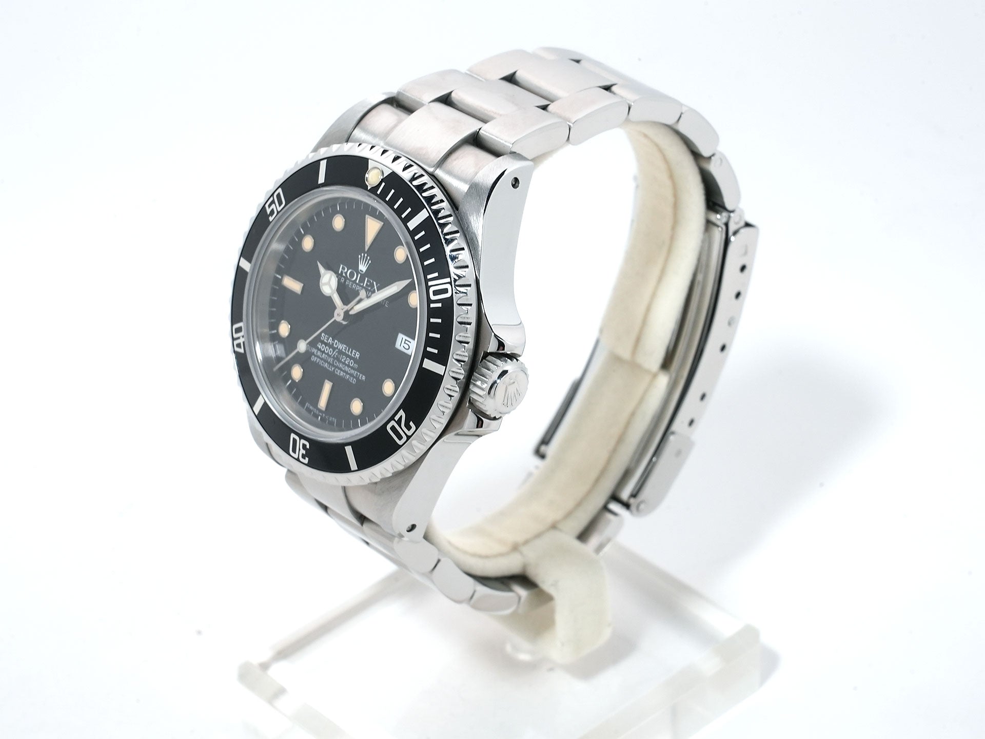 ロレックス シードゥエラー Ref.16600 ステンレススチール ブラック文字盤 中古 acph4r8y