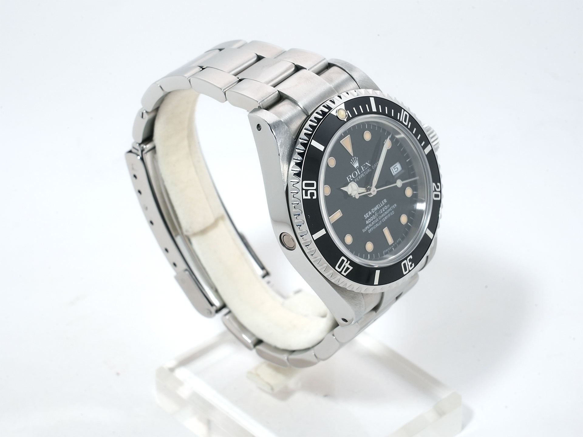 ロレックス シードゥエラー Ref.16600 ステンレススチール ブラック文字盤 中古 acph4r8y