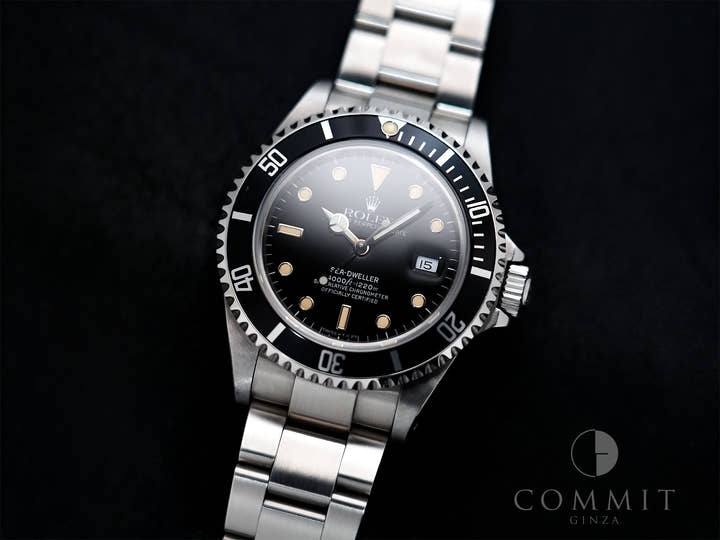 ロレックス シードゥエラー Ref.16600 ステンレススチール ブラック文字盤 中古 acph4r8y