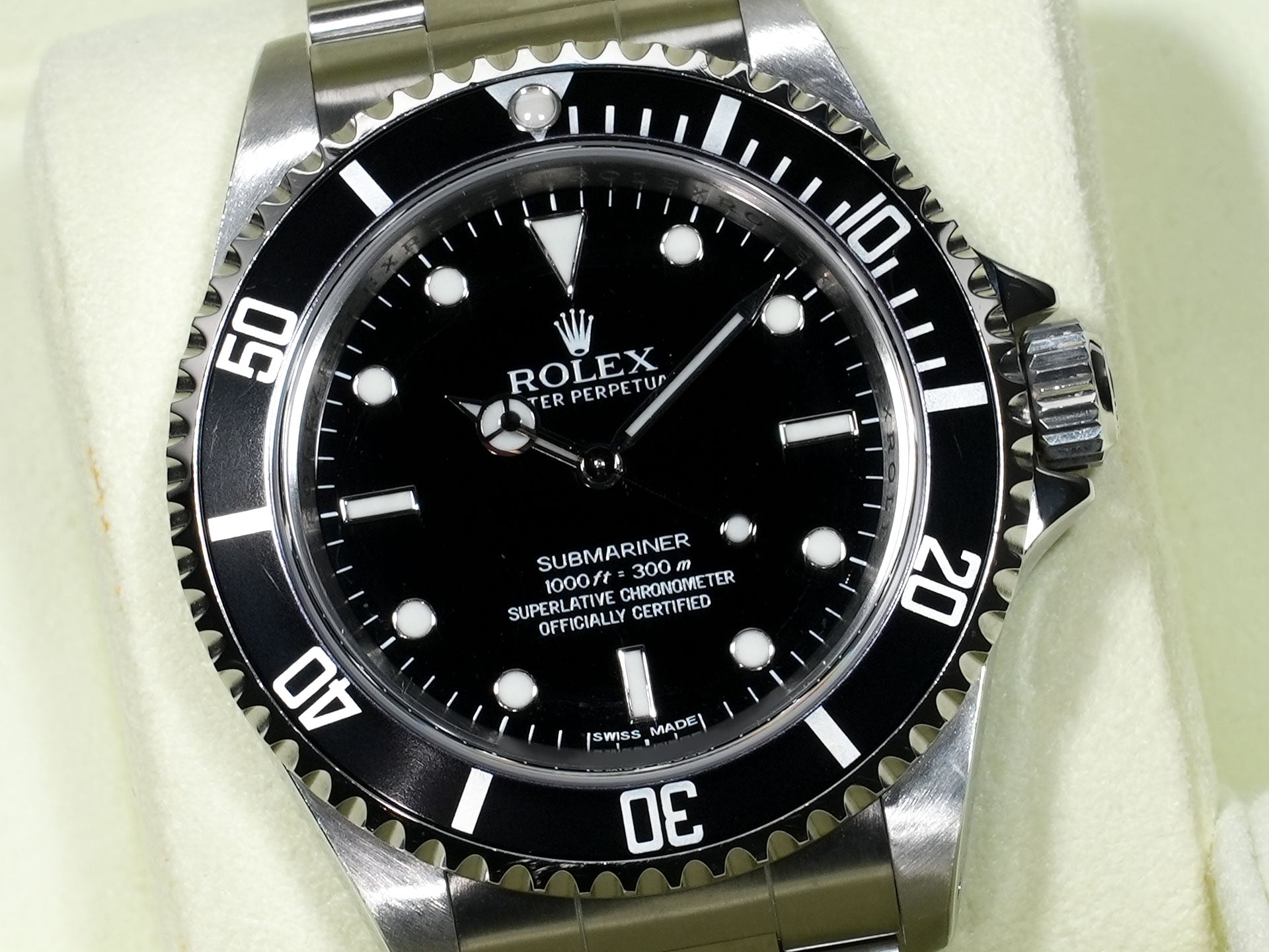 ロレックス サブマリーナー ノンデイト Ref.14060M ステンレススチール ブラック文字盤 中古 f7comss3