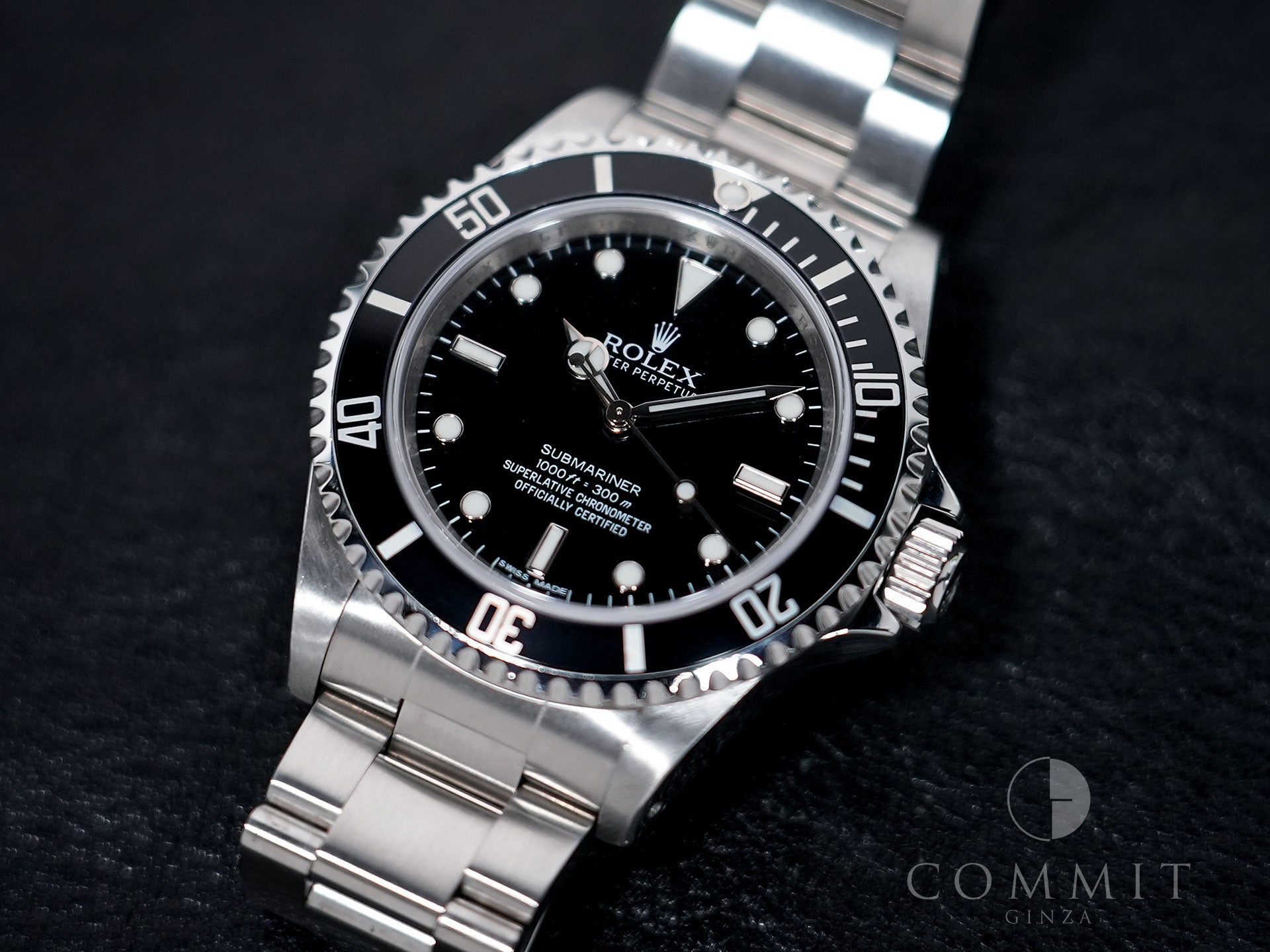 ロレックス サブマリーナー ノンデイト Ref.14060M ステンレススチール ブラック文字盤 中古 f7comss3