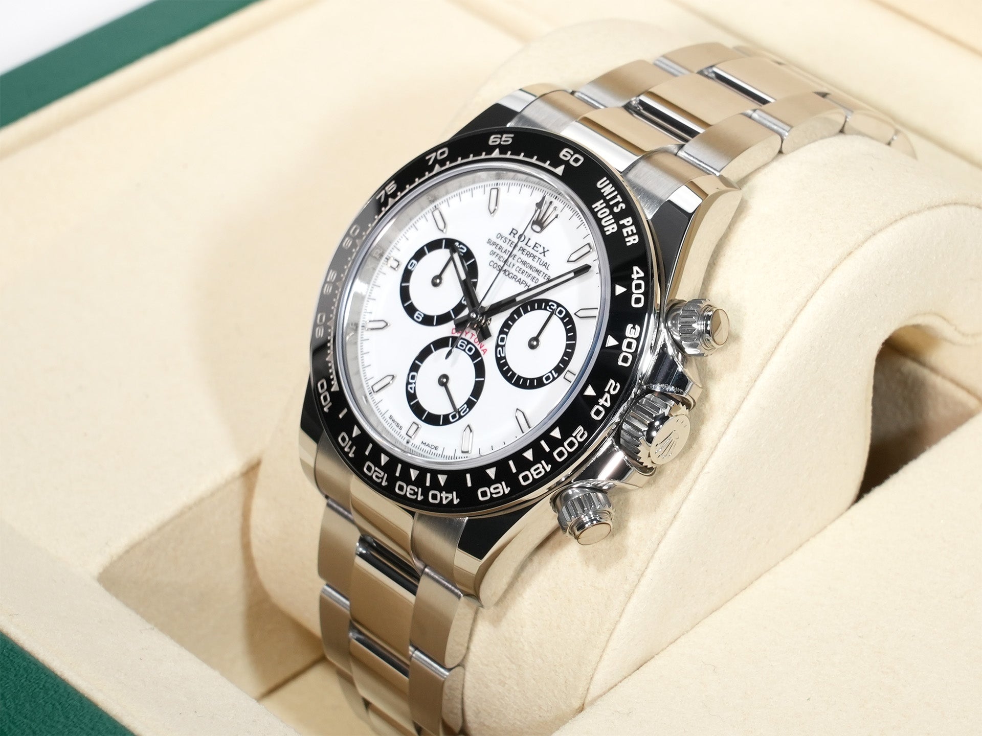 ロレックス デイトナ Ref.126500LN ステンレススチール ホワイト文字盤 美品 g2e36tcn
