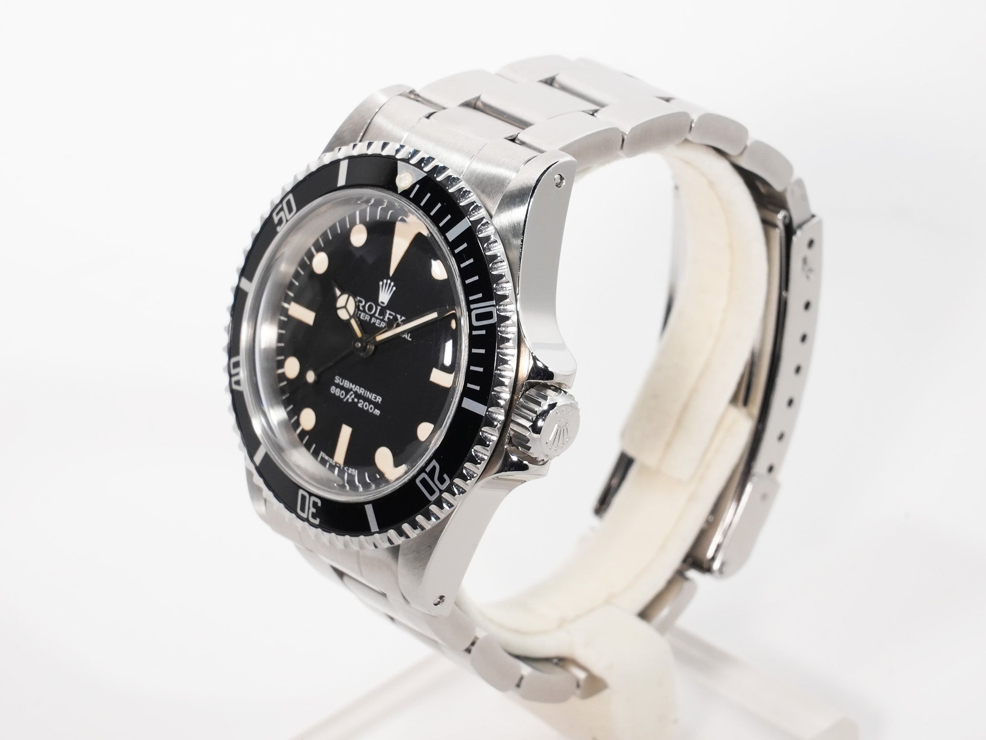 Rolex Submariner Ref. 5513 Stainless Steel Black Dial Pre-Owned pm4ucbfp